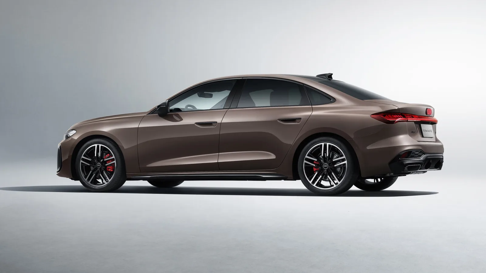 Audi A5L 2026 — вид сбоку