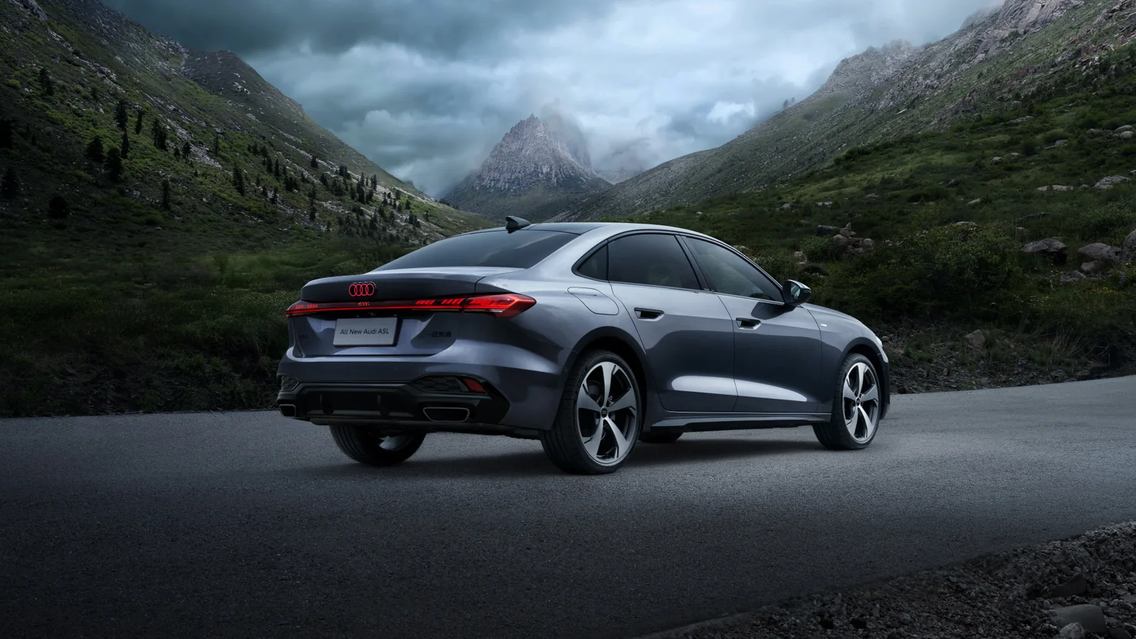Audi A5L 2026 — вид сзади