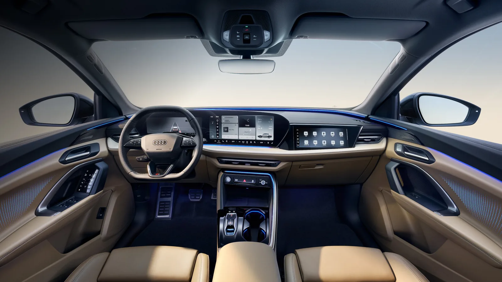 Цифровая панель Audi Q5L 2026