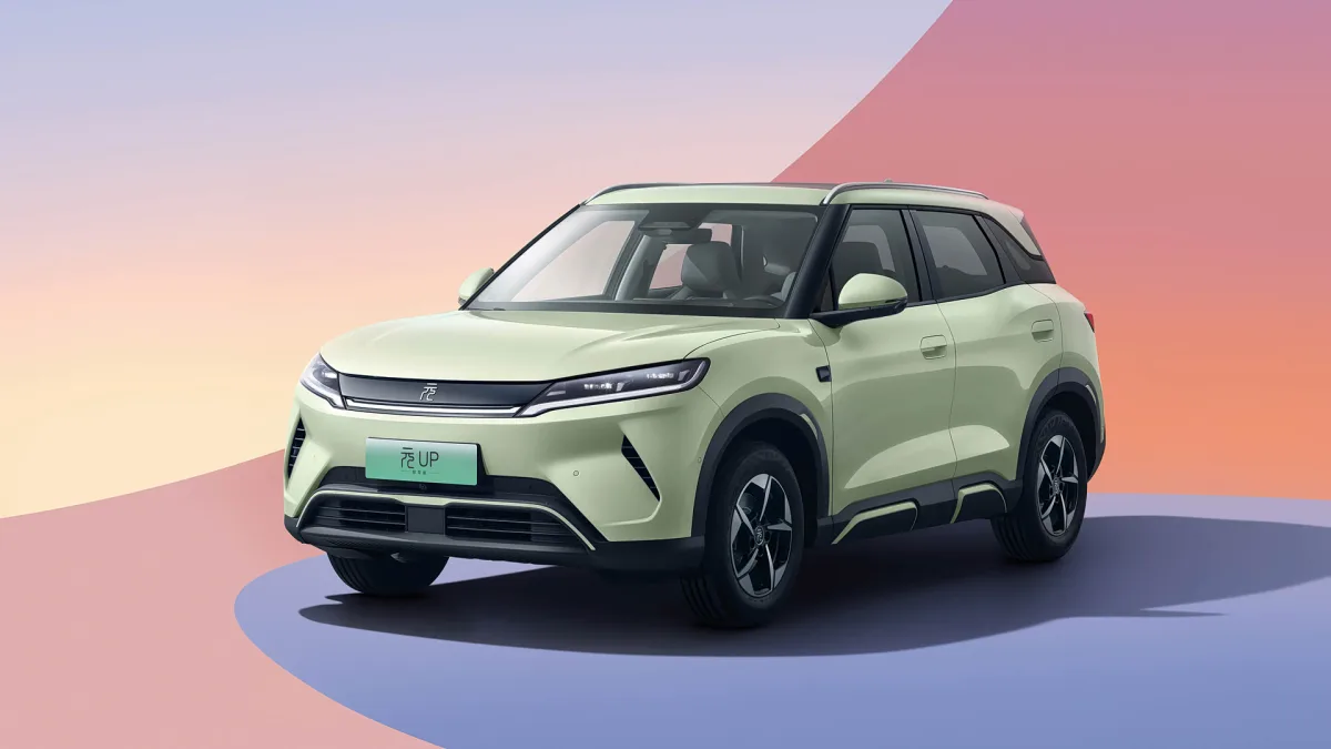 Дизайн BYD Yuan UP 2026