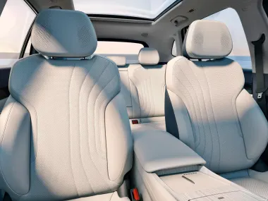 Передние сиденья Geely Galaxy E5 2026 с вентиляцией и массажем