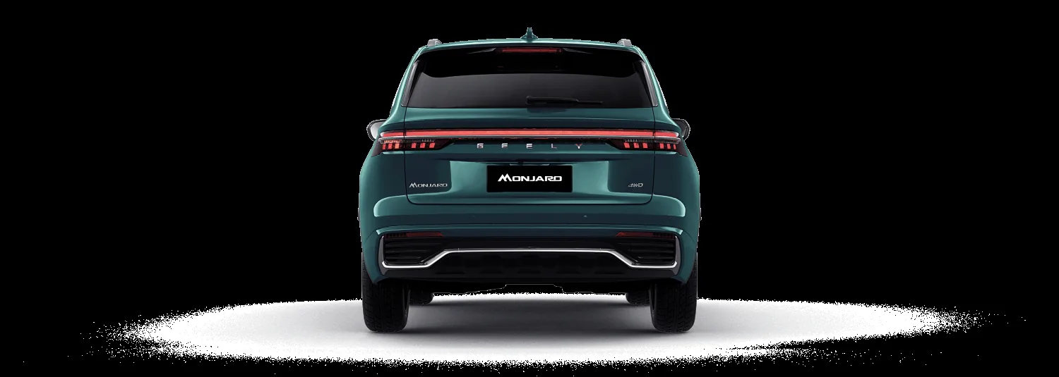 Geely Monjaro 2026 — вид сзади