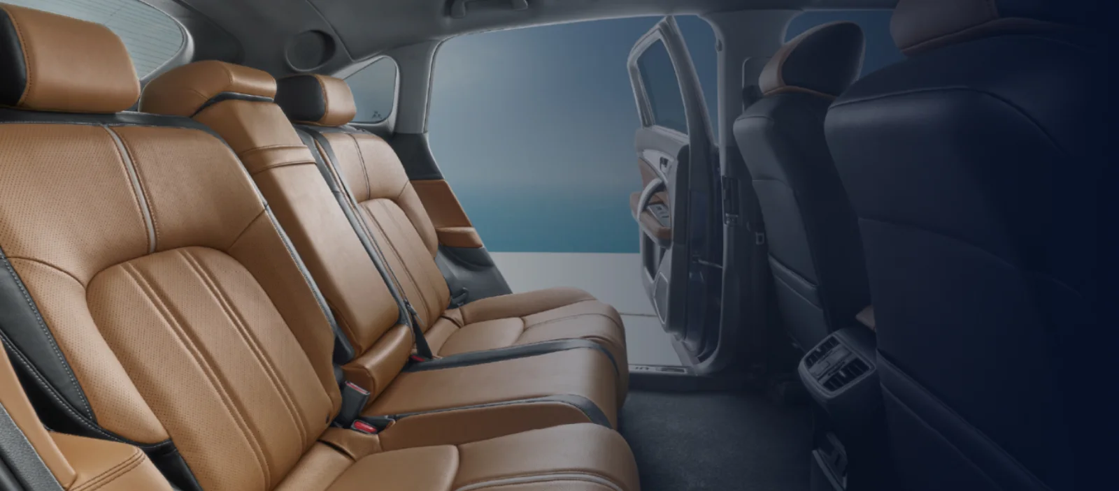 Honda UR-V 2026 — второй ряд сидений