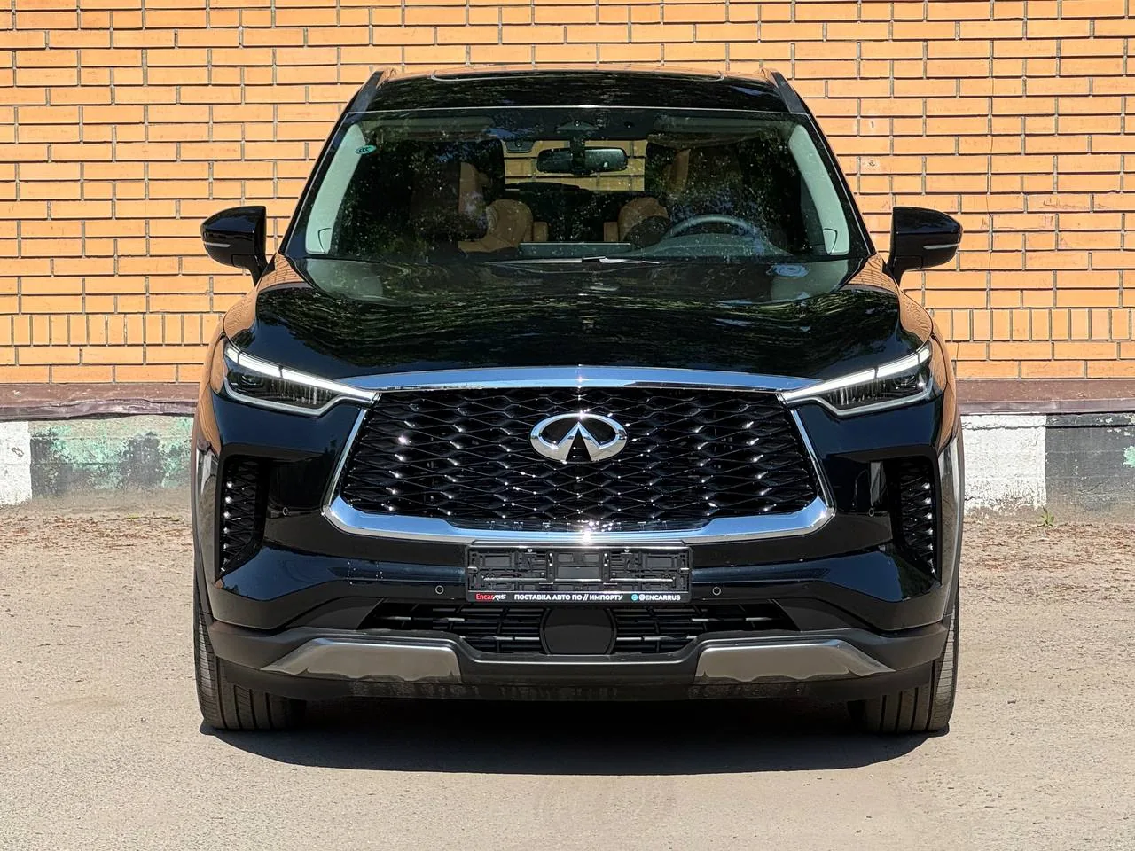 Infiniti QX60 2026 — фронтальный вид