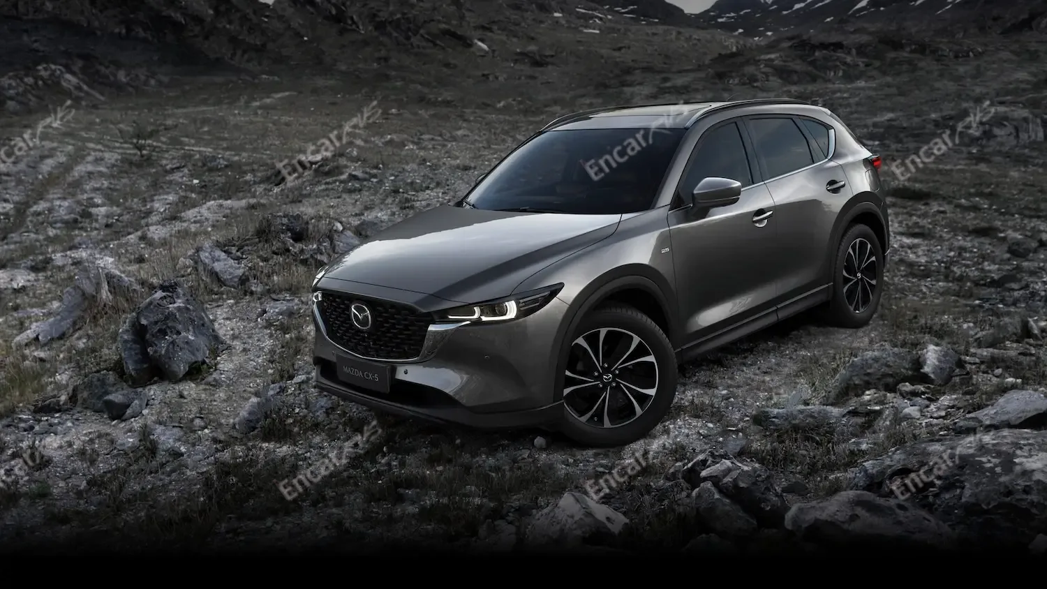 Интерьер салона Mazda CX-5 2026 — мультимедиа 10.25 дюйма, климат-контроль