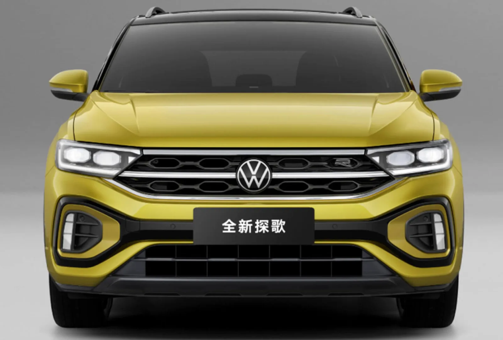 Volkswagen T-ROC 2026 — передняя часть и светодиодная оптика