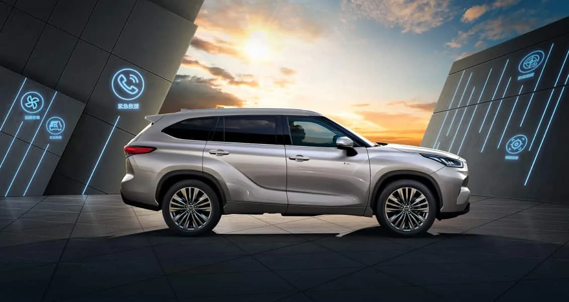 Toyota Highlander 2026 — вид сзади