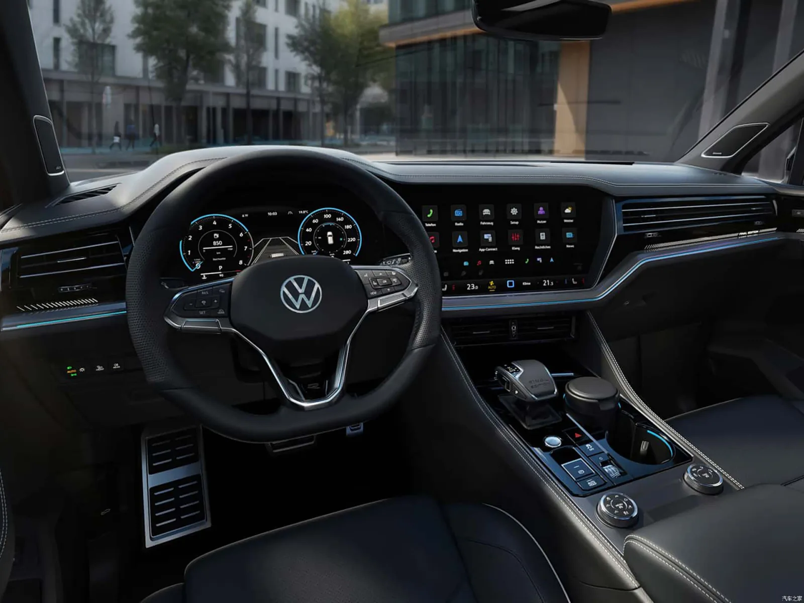 Руль и приборная панель Volkswagen Touareg 2025